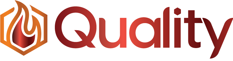 Quality Fireplace, Roof, & Chimney Services Logo