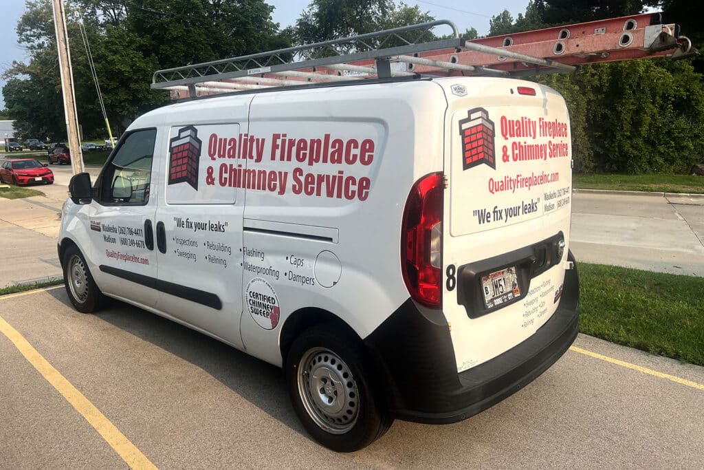 Quality Fireplace & Chimney Service Truck 2026
